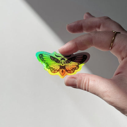 Moth - Holo Sticker