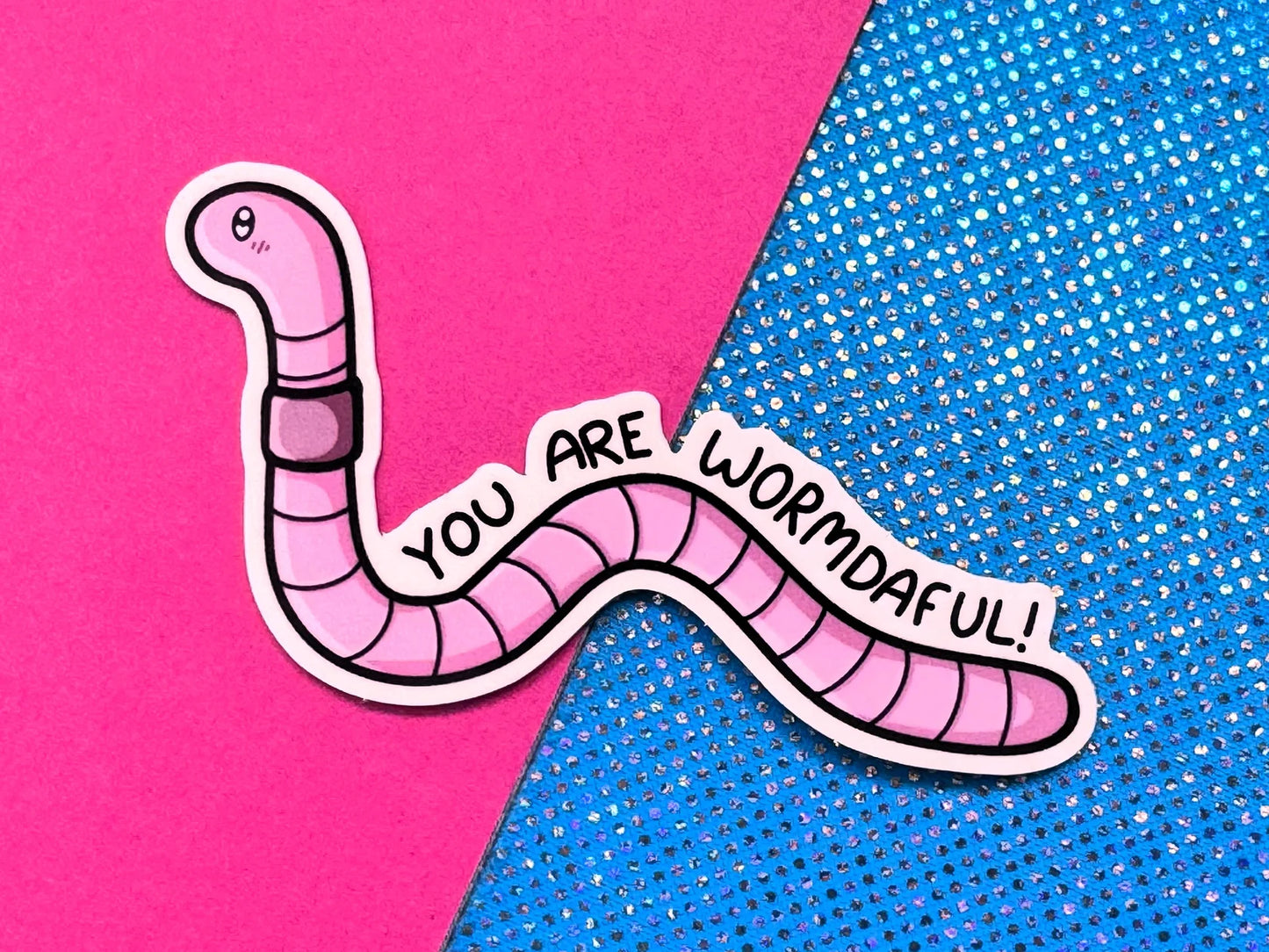 Wormdaful - Sticker