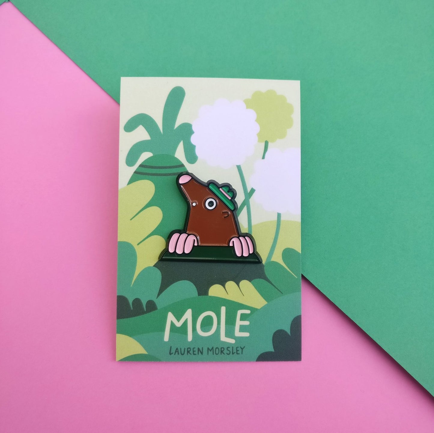 Mole - Enamel Pin