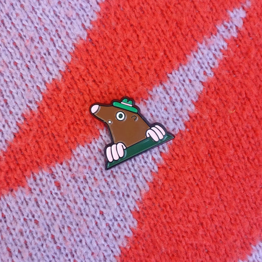 Mole - Enamel Pin