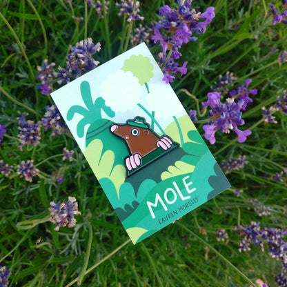 Mole - Enamel Pin