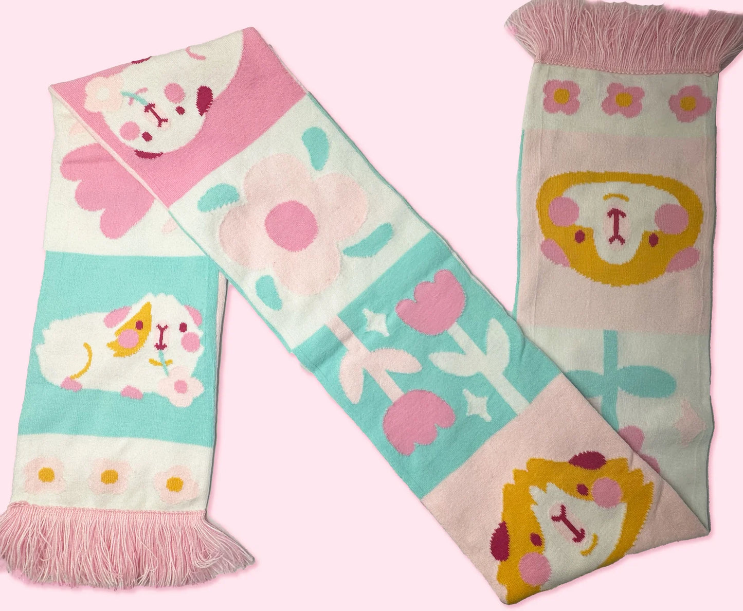 Pastel Pigs - Scarf