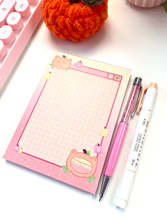 Kawaii Pumpkin Computer Tab - Notepad