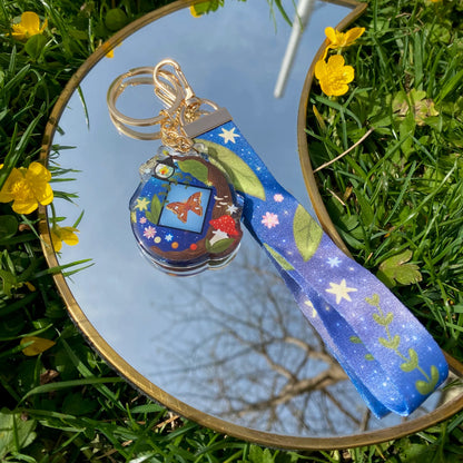 Moth Tamagotchi - Keychain Lanyard