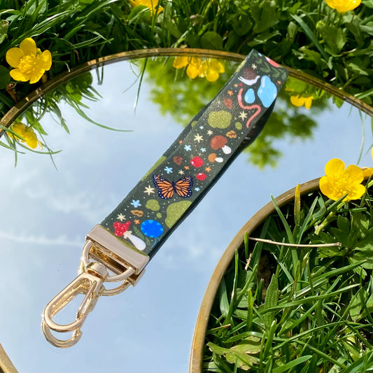 Frog Forest - Mini Lanyard