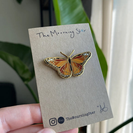 Monarch - Enamel Pin