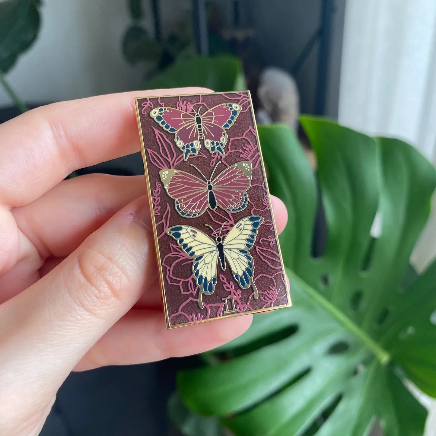 Butterfly Trio - Enamel Pin