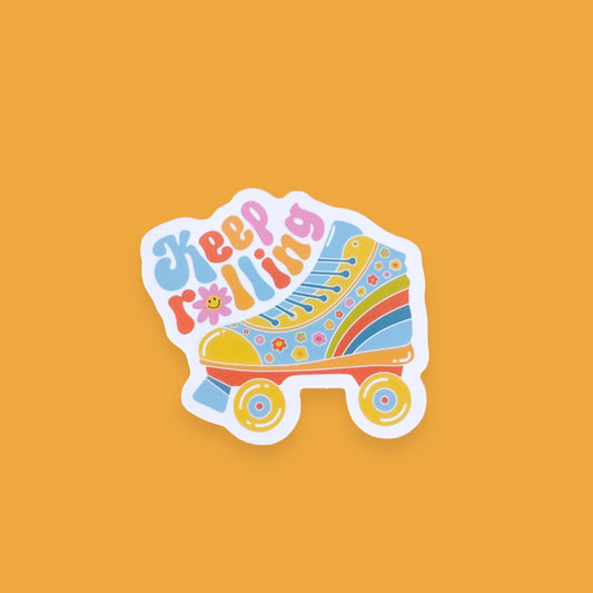 Keep Rolling - Sticker