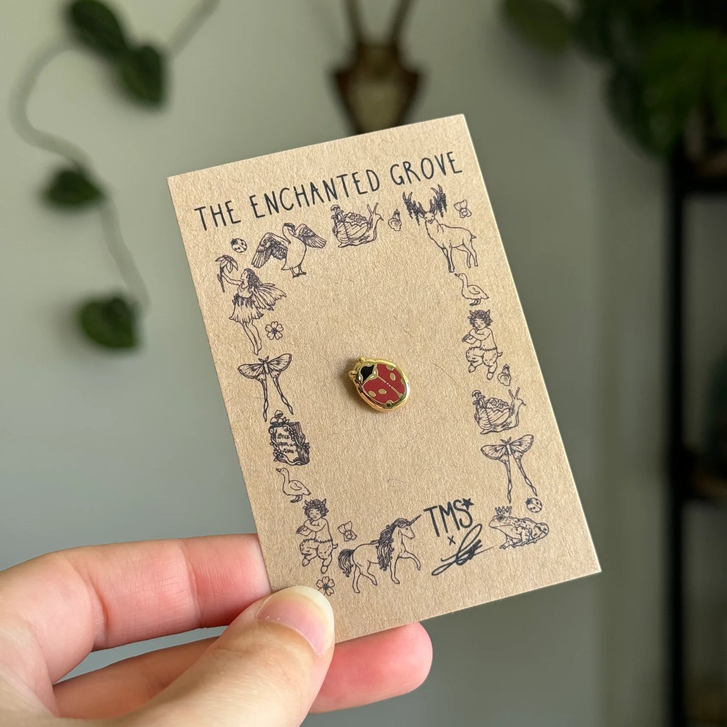 Ladybird - Enamel Mini Pin
