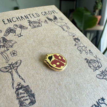 Ladybird - Enamel Mini Pin