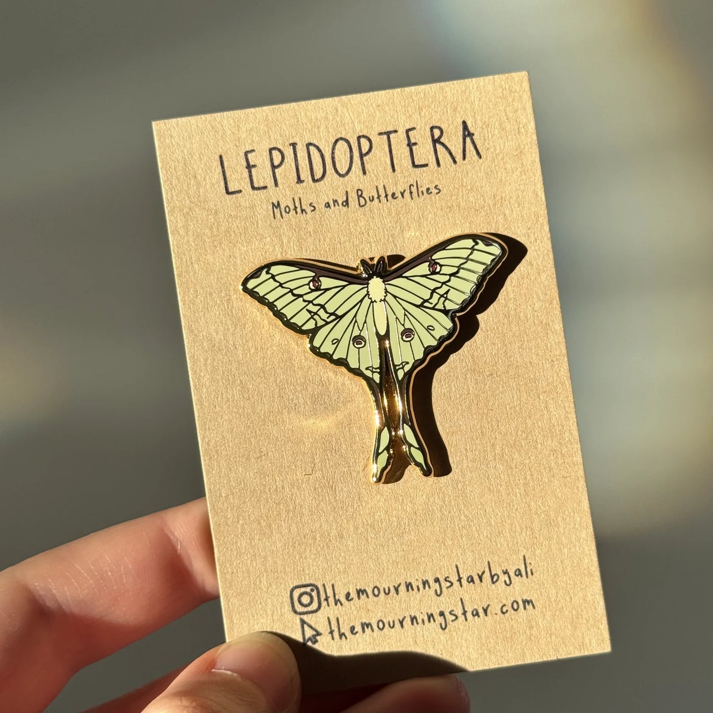Luna Moth - Enamel Pin
