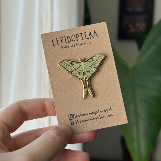 Luna Moth - Enamel Pin