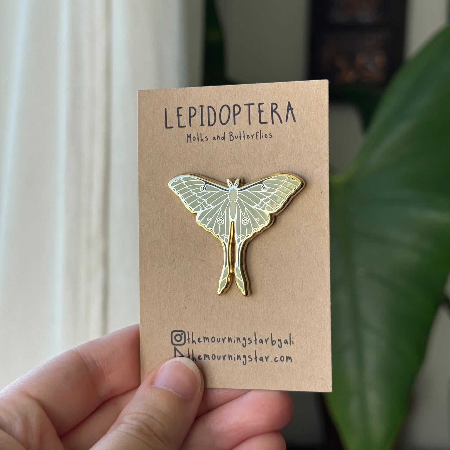 Luna Moth - Enamel Pin