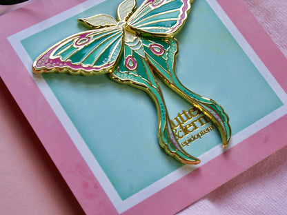 Luna - Moving Moth - Enamel Pin
