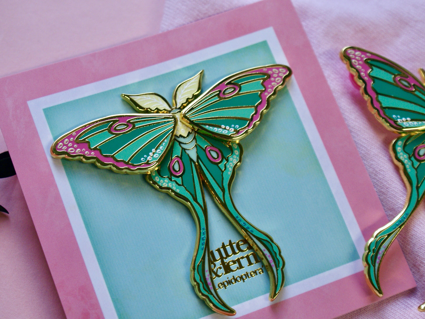 Luna - Moving Moth - Enamel Pin