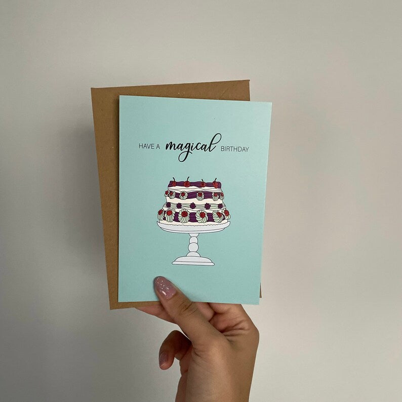 Magical Birthday - A6 Card