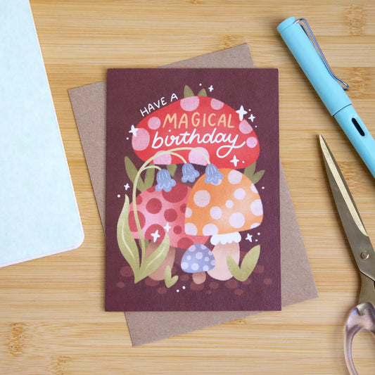 Magical Birthday - A6 Card