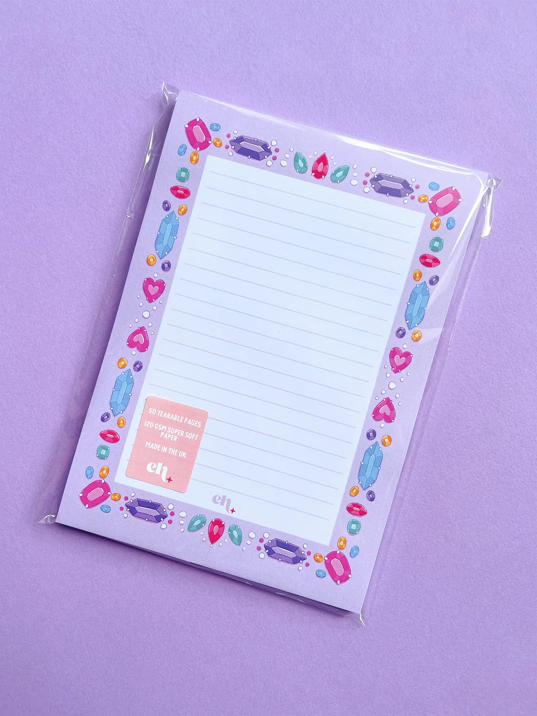 Magical Gems - A5 Notepad