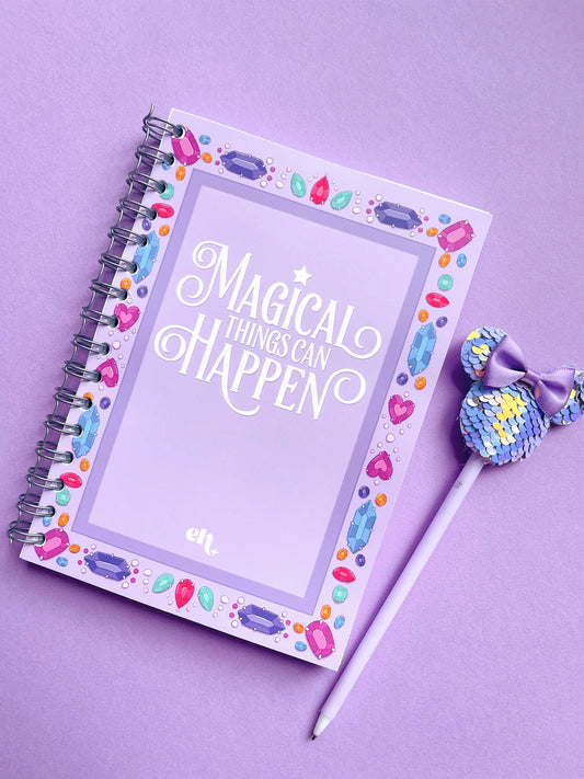 Magical Things Can Happen - A5 Spiral Notebook