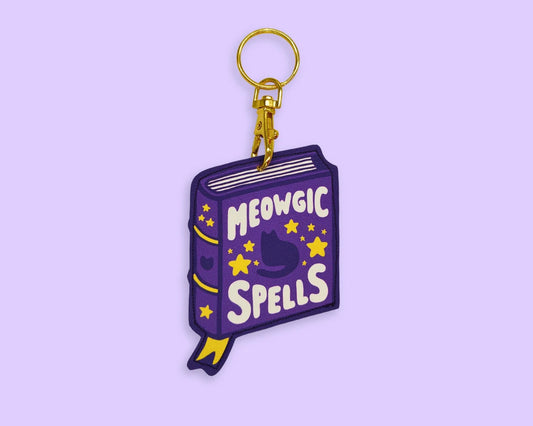 Meowgic Spells - Keyring