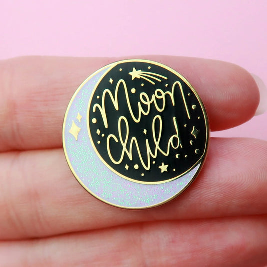 Moon Child - Enamel Pin