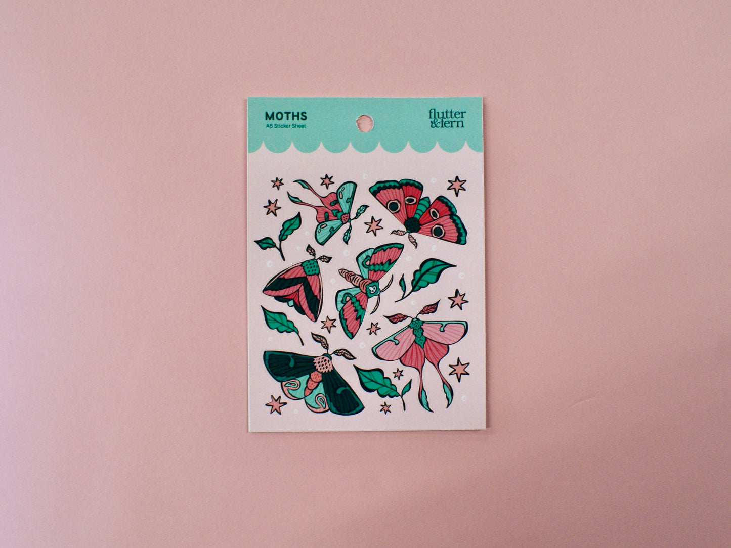 Moths - Sticker Sheet