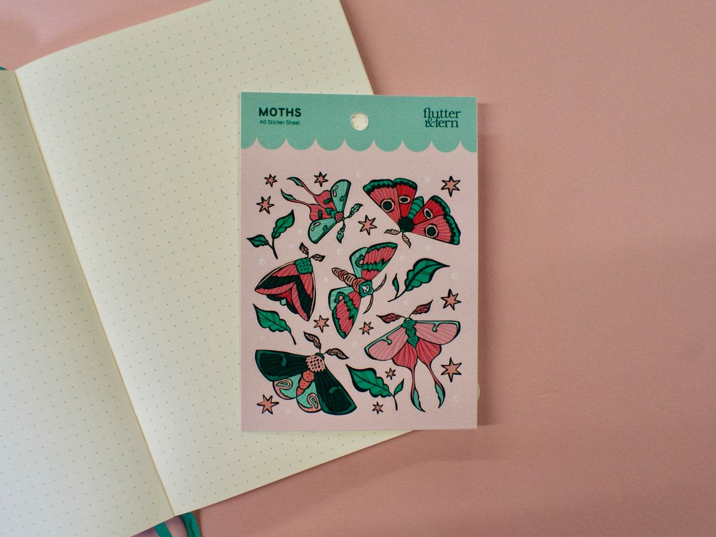 Moths - Sticker Sheet