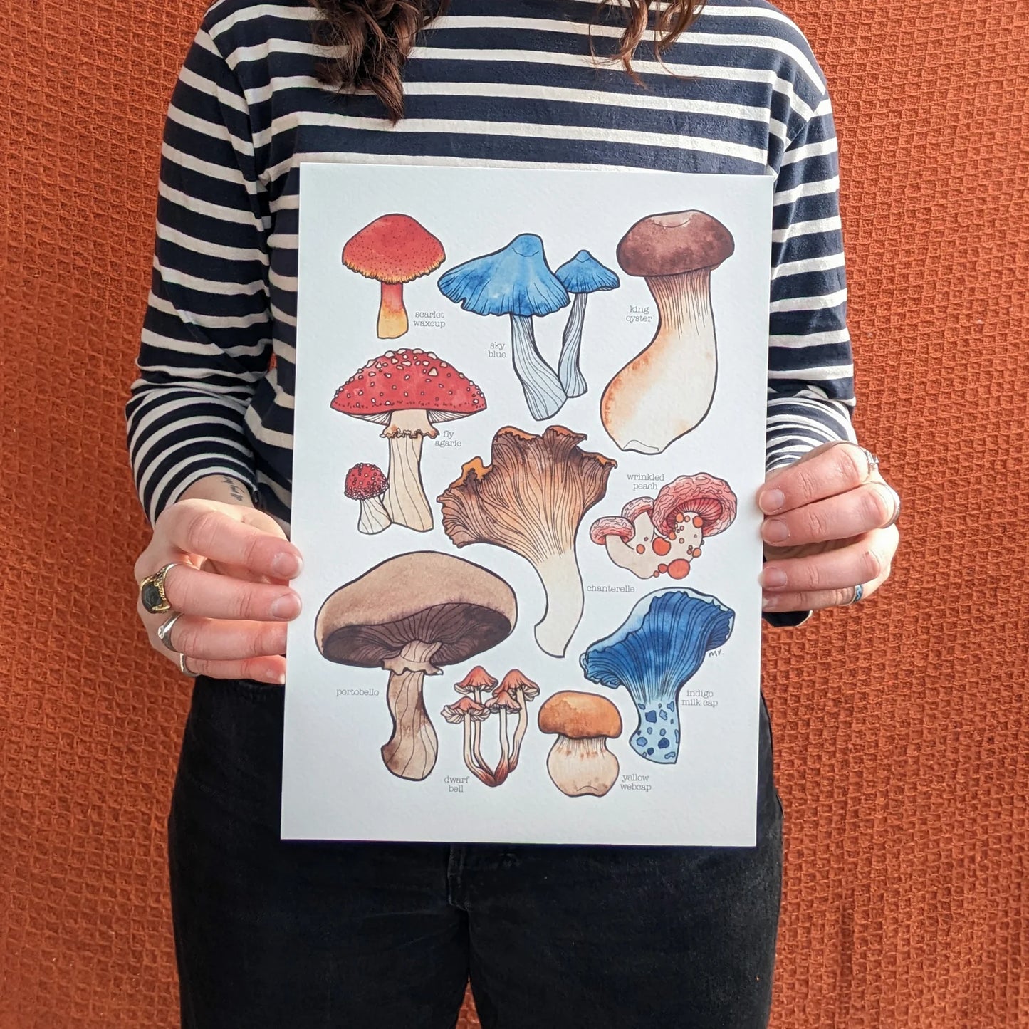 Mushroom - A4 Art Print