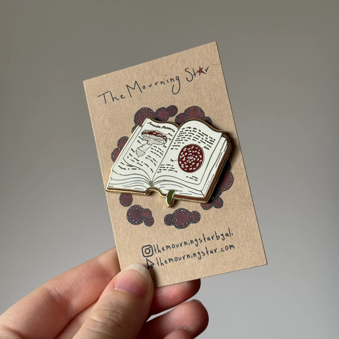 Mycologists Field Guide - Enamel Pin