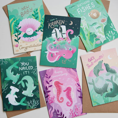 You Nailed It - A6 Card