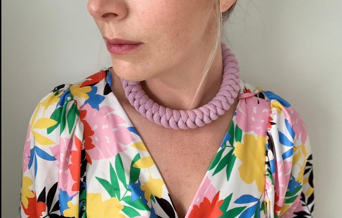 Orbital Knot Necklace