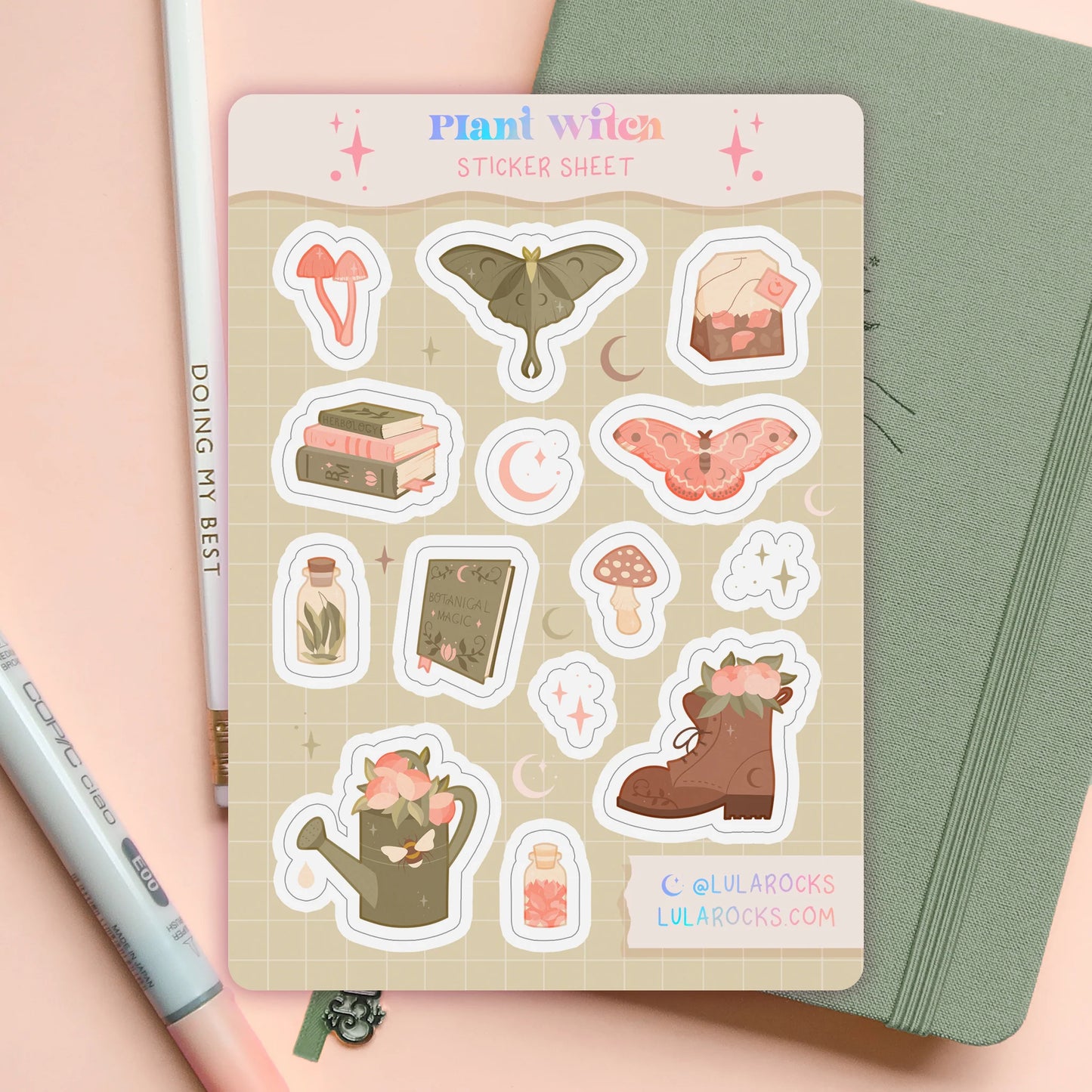 Plant Witch - Sticker Sheet