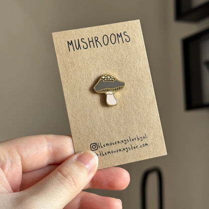 Pather Cap Mushroom - Enamel Pin