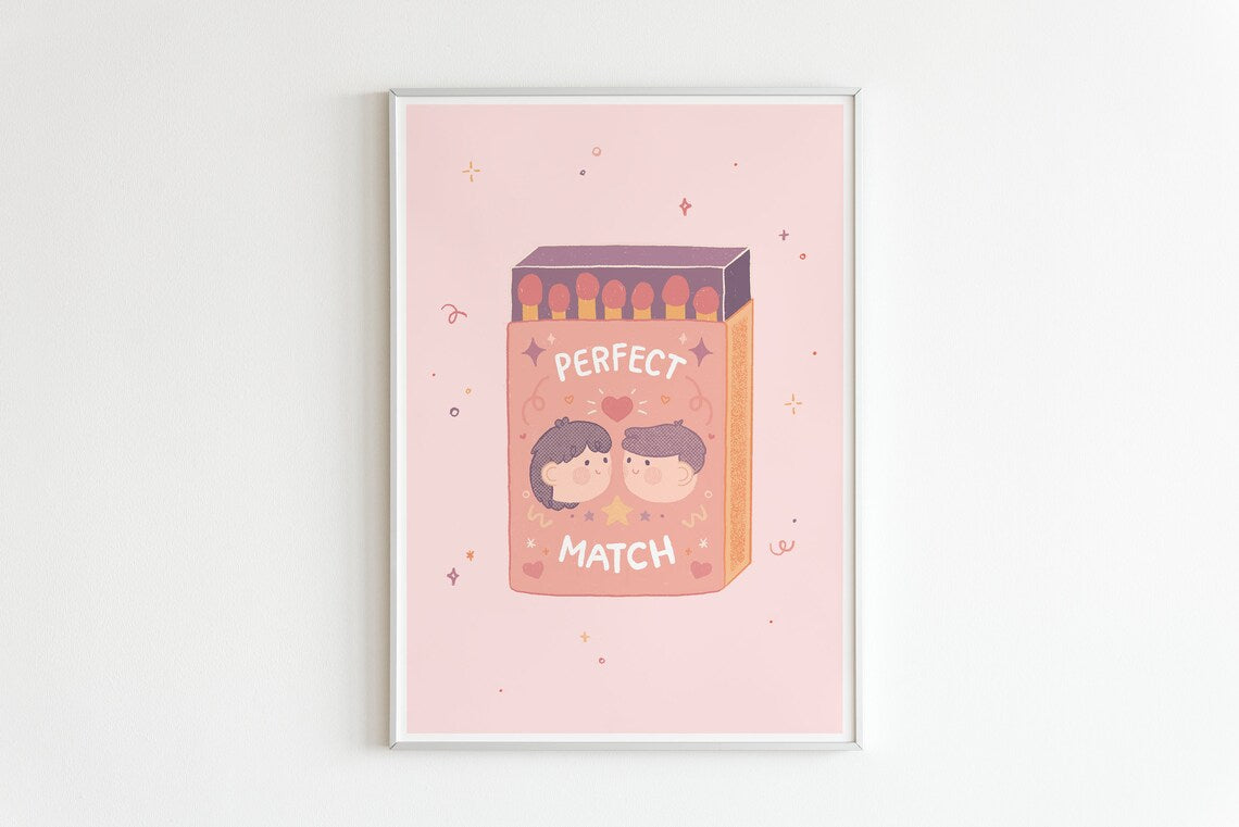 Perfect Match - A5 Print