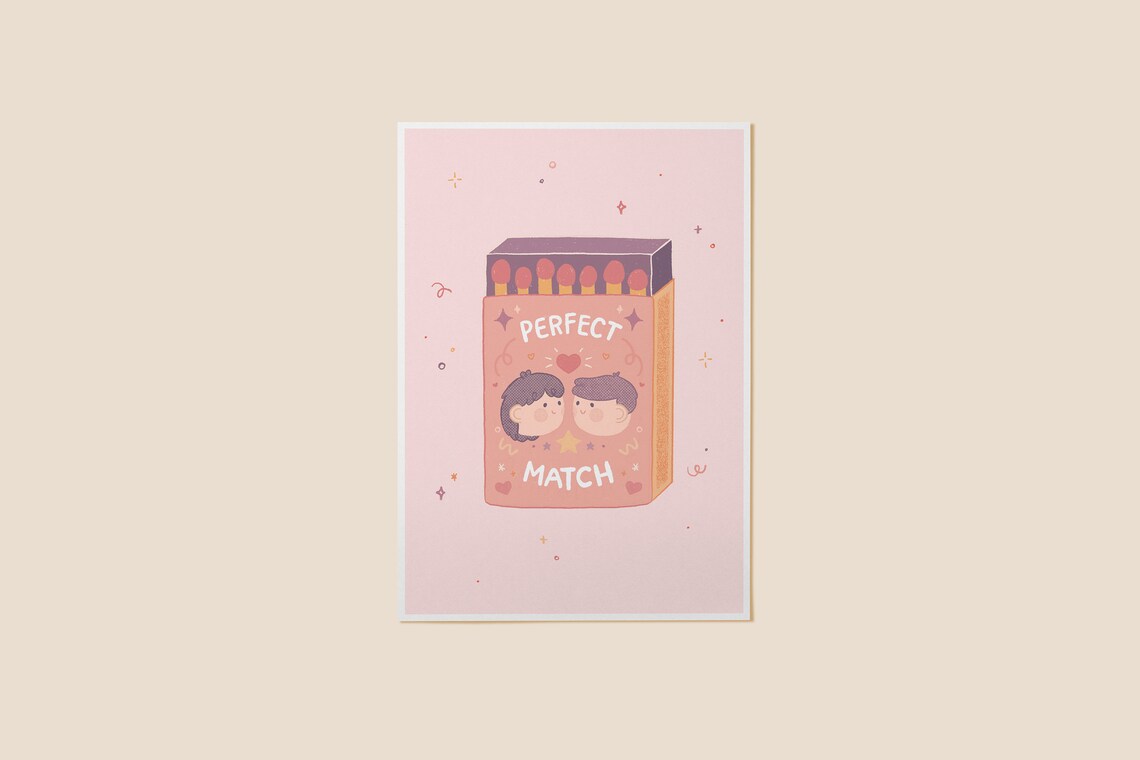 Perfect Match - A5 Print