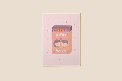 Perfect Match - A5 Print