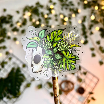 Plant Skull - Sticker