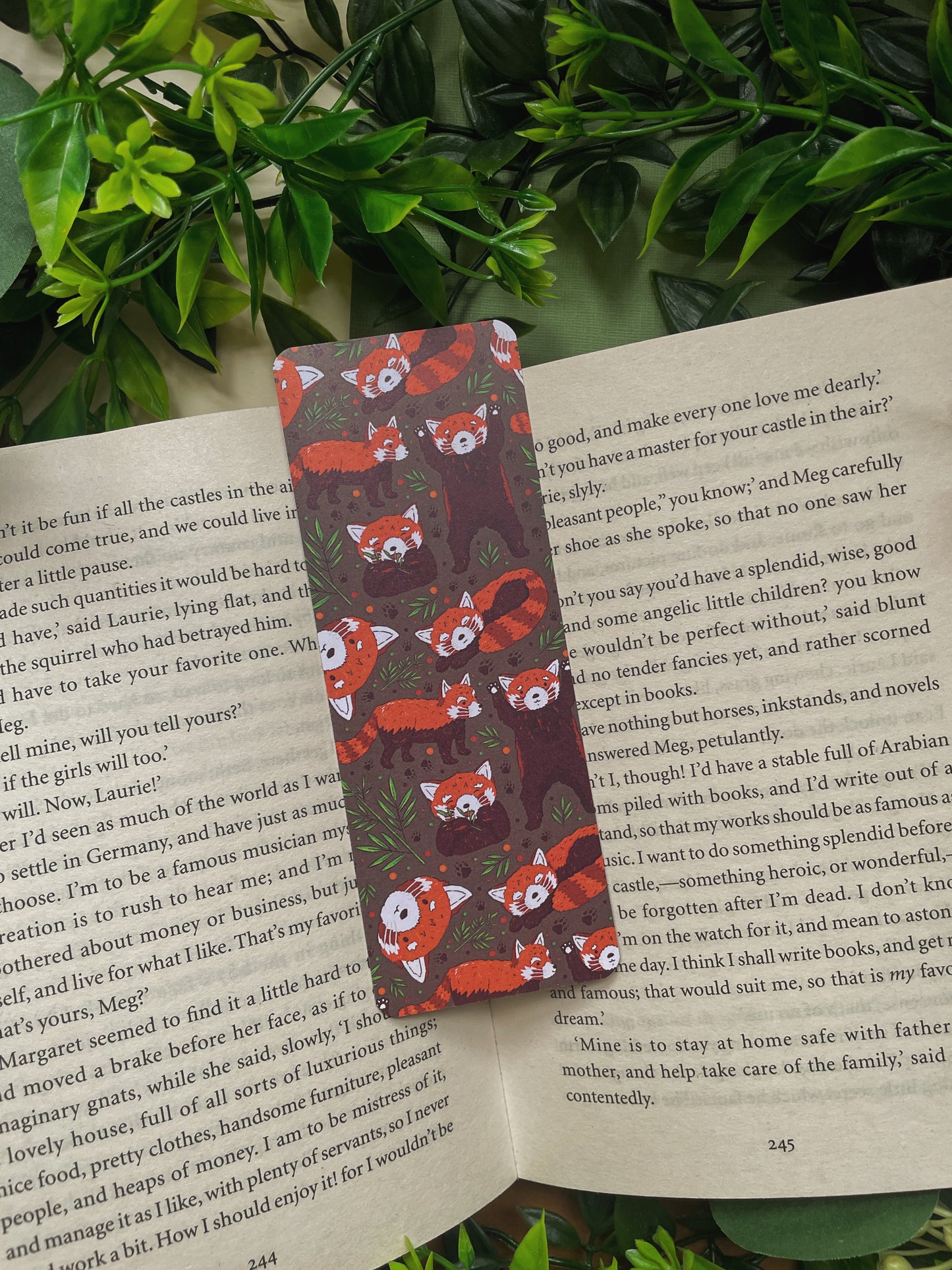 Red Pandas - Bookmark