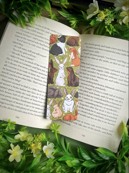 Rabbits - Bookmark