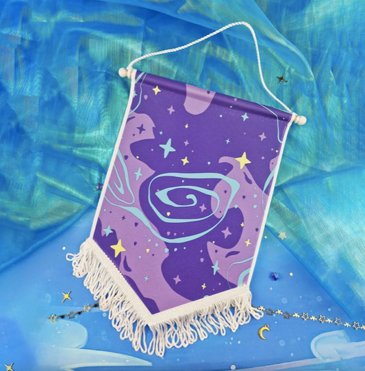 Cosmos Galaxy - Pin Banner