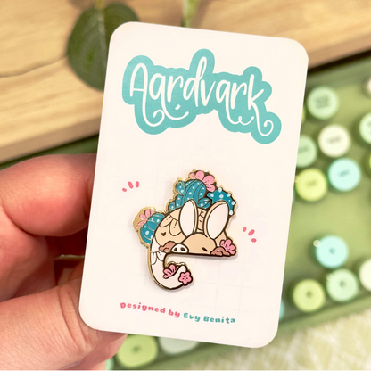 Sleepy Aardvark - Enamel Pin