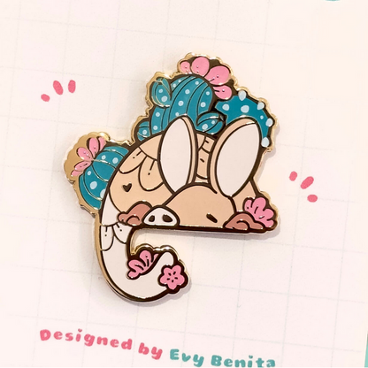 Sleepy Aardvark - Enamel Pin