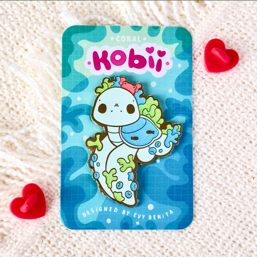 Coral Kobii - Enamel Pin
