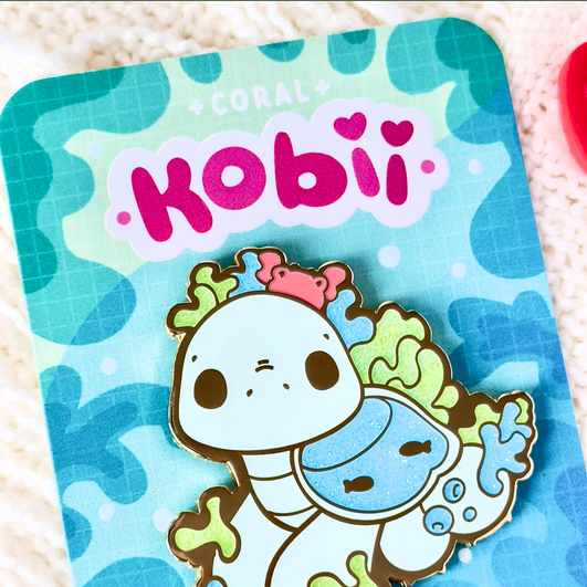 Coral Kobii - Enamel Pin