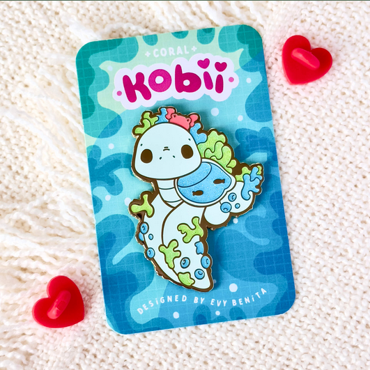 Coral Kobii - Enamel Pin