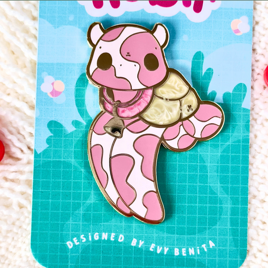 Cow Kobii - Enamel Pin