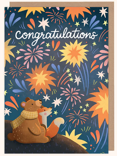 Congtratulations - A6 Card