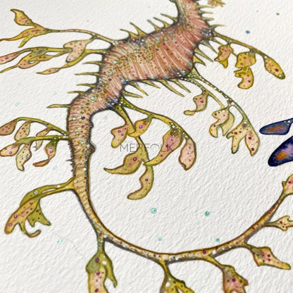 Weedy Sea Dragon - A5 Print