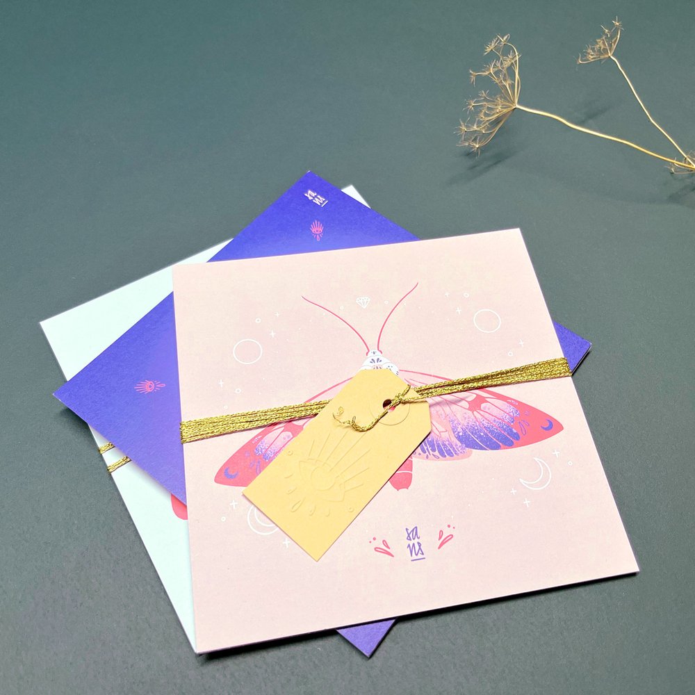 Moths - Postcards – Flutter & Fern