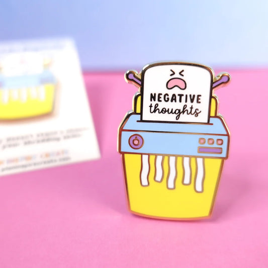 Shred The Negativity - Enamel Pin